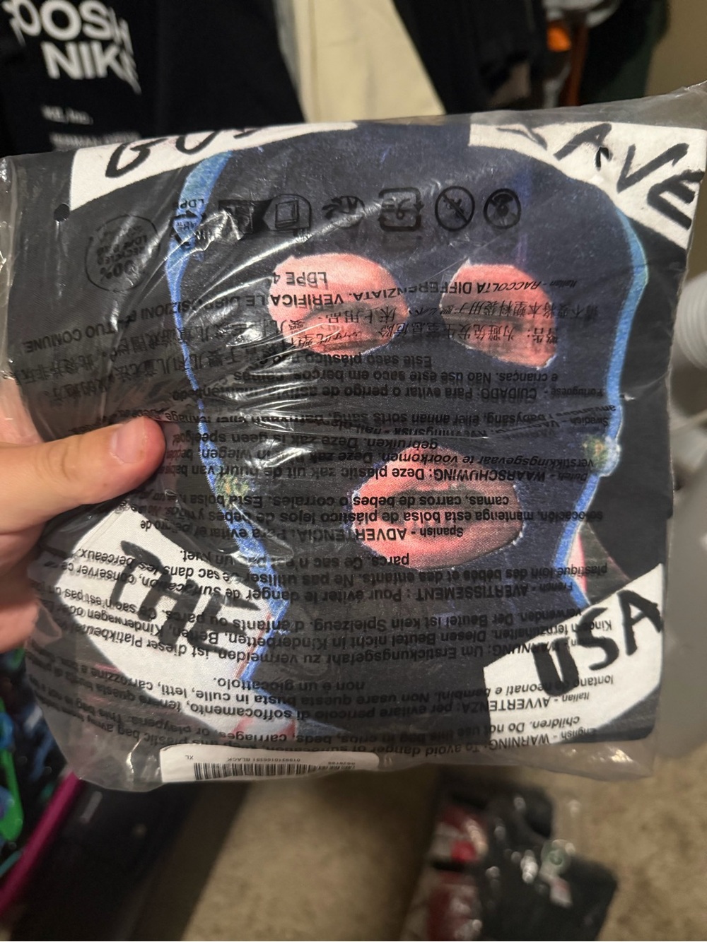 God save us supreme tee xl